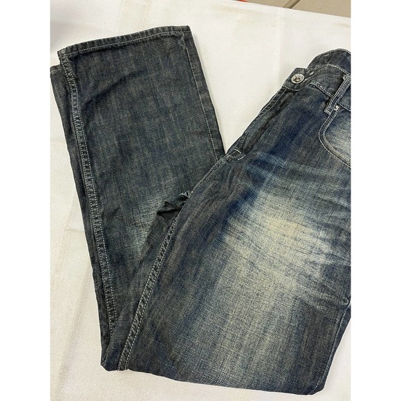 Buffalo Jeans Mens 36x30 Six Basic Slim Straight Denim 100% Cotton - Picture 3 of 11